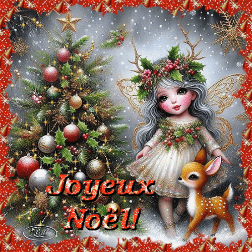 Noel-fillette.gif